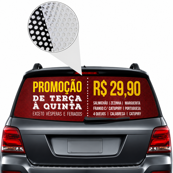 Adesivo Microperfurado M²