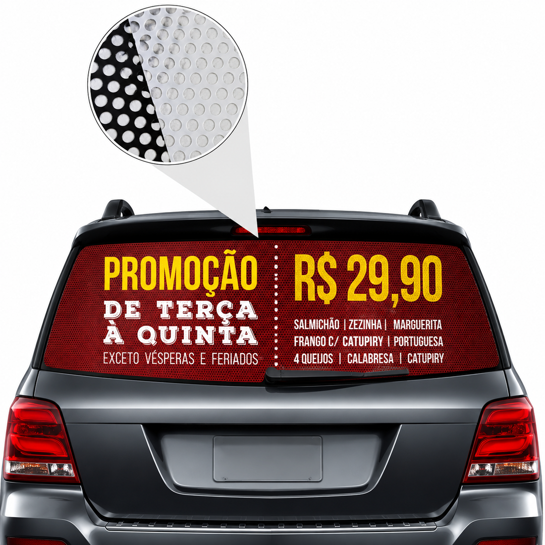 Adesivo Microperfurado M²