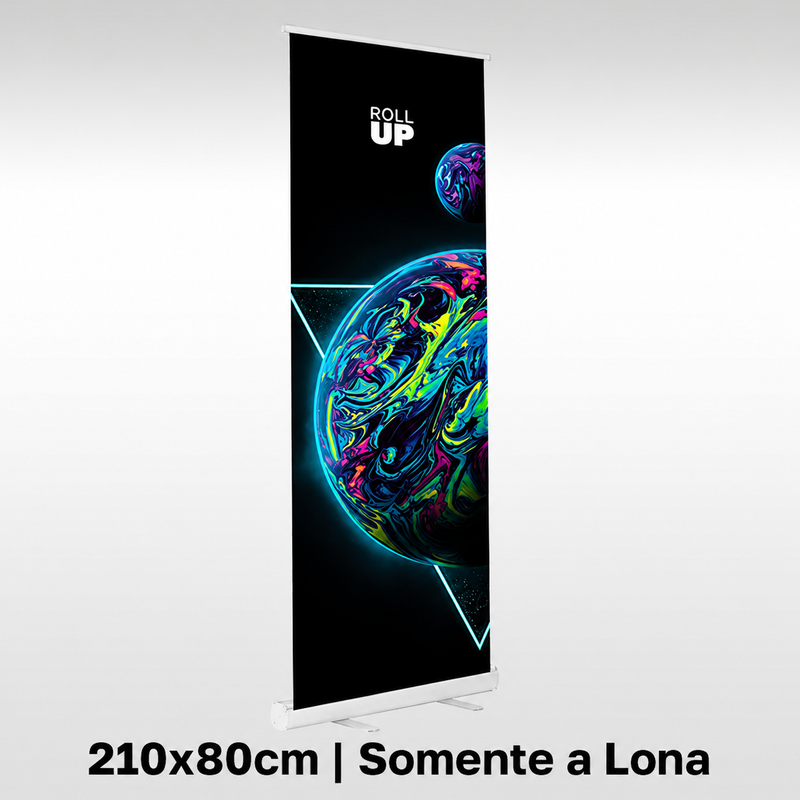 Roll UP | Somente a Lona | 80x210cm