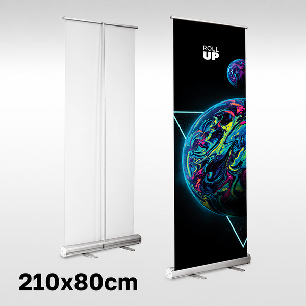Roll UP | Lona + Base | 80x210cm